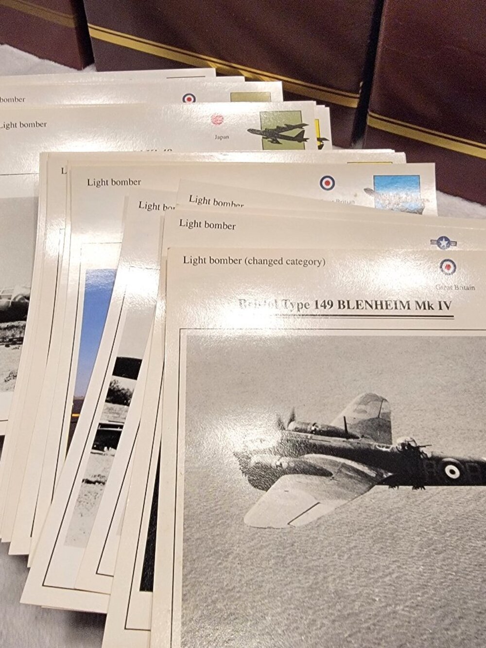 Warplanes Collectors Club Cards – WWII to Cold War, 1500+ Vintage Aviation Cards